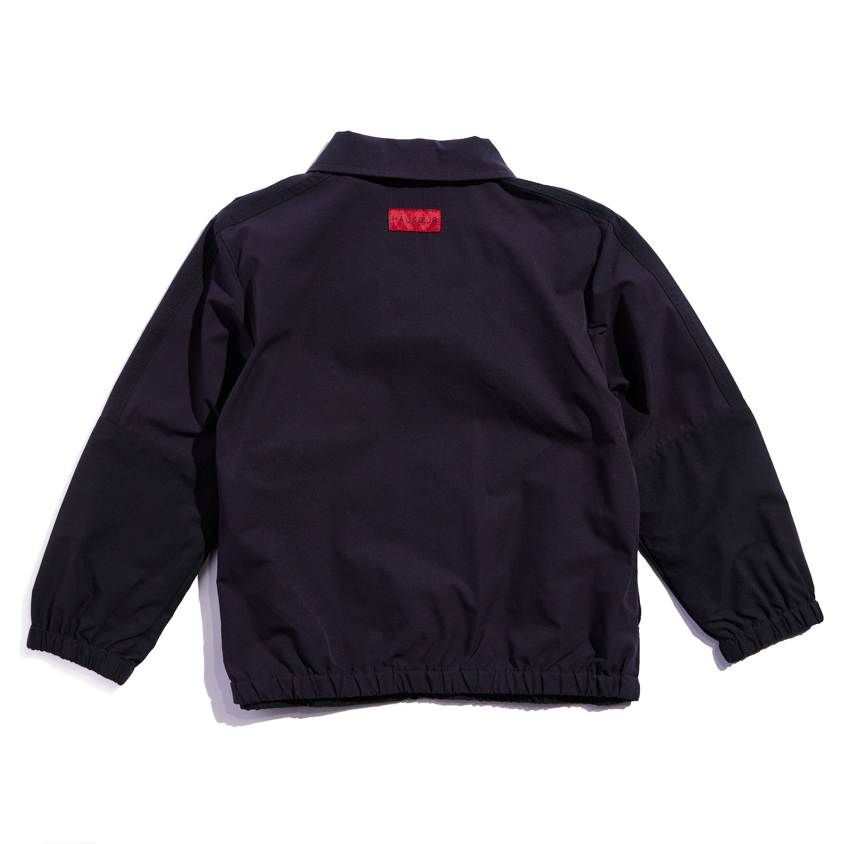 Julian Track Jacket (Black) Outerwear Haus of JR 
