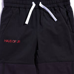 Julian Track Pants (Black) Bottoms Haus of JR 