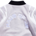 Bolt Varsity Jacket (Grey) Outerwear Haus of JR 