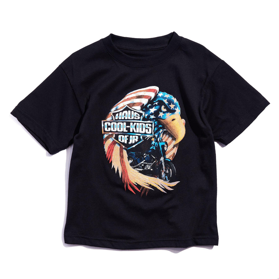 Chopper Tee (Black) Tops Haus of JR 