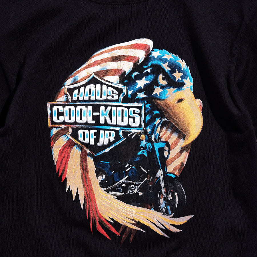 Chopper Tee (Black) Tops Haus of JR 