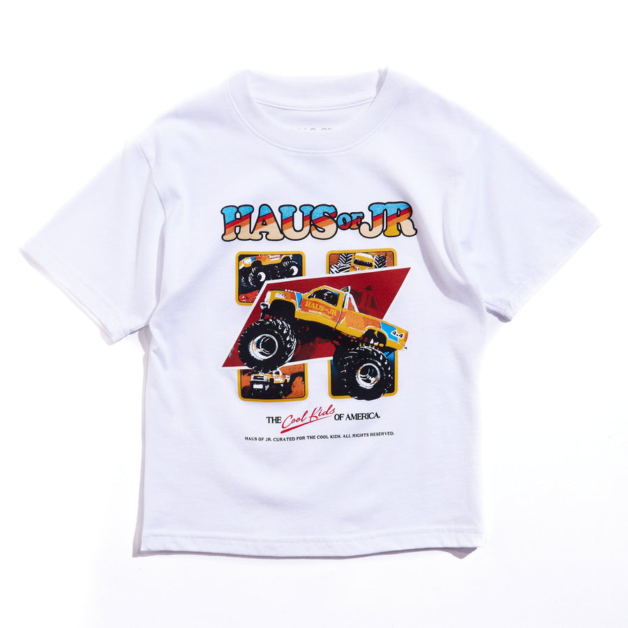 Monster Tee (White) Tops Haus of JR 