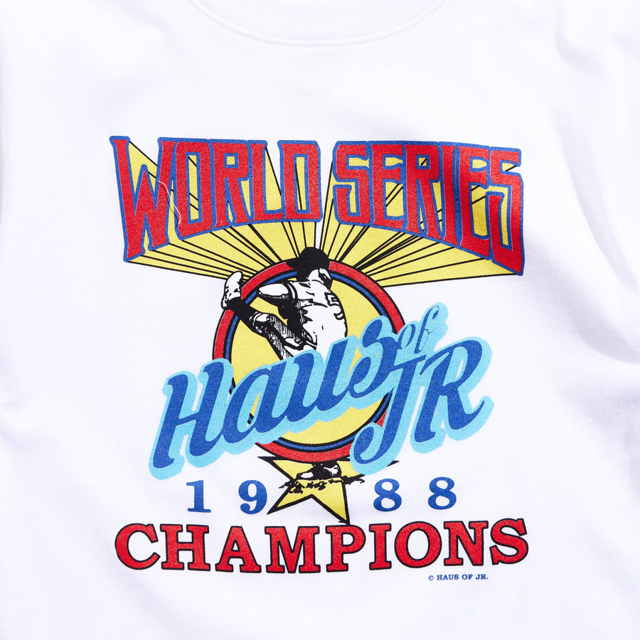 World Series Tee (White) Tops Haus of JR 