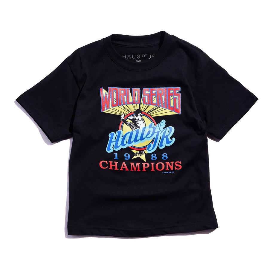 World Series Tee (Black) Tops Haus of JR 