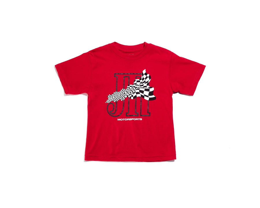 Motorsport Tee (Red) Tops Haus of JR 