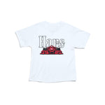 Track Tee (White) Tops Haus of JR 