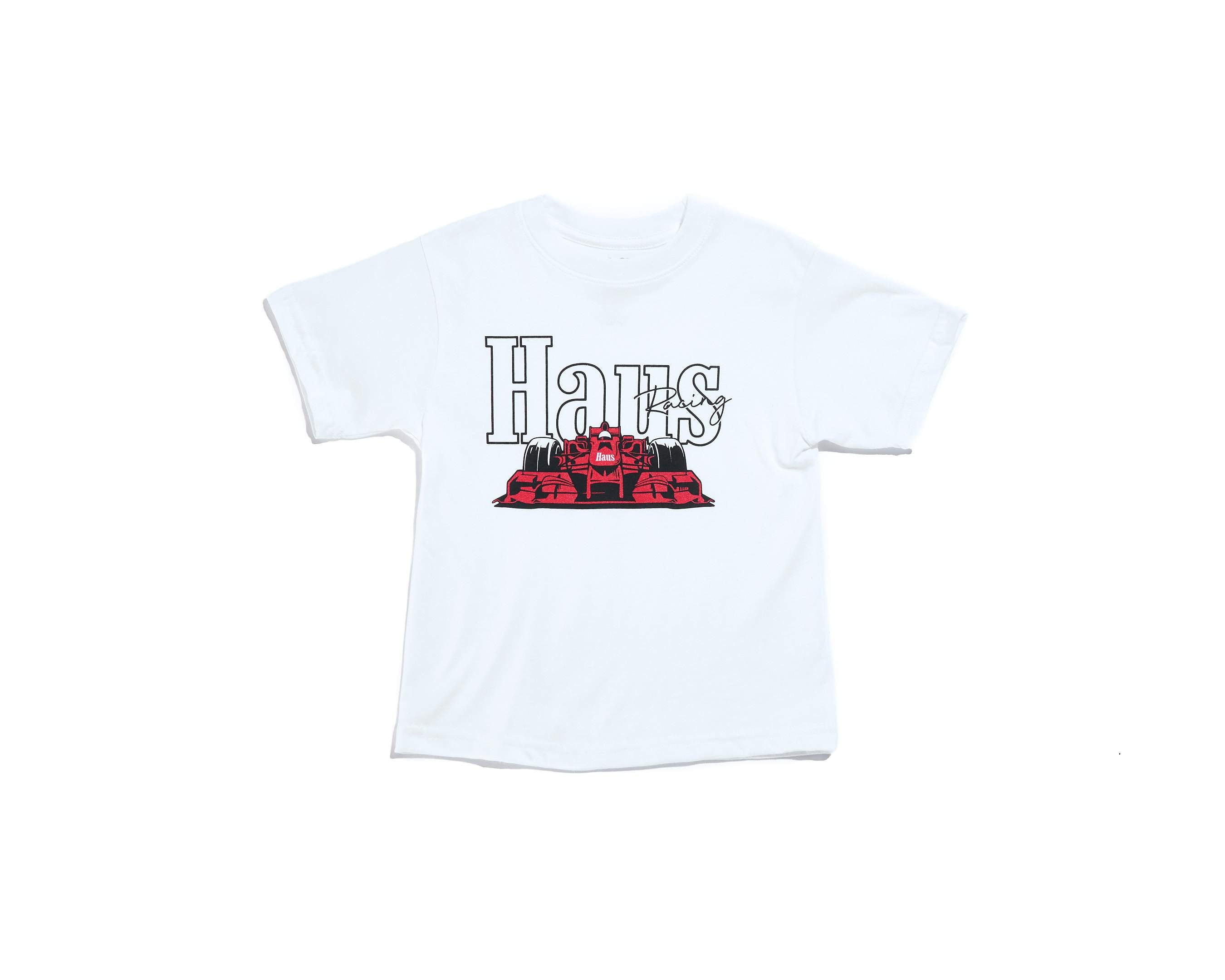Track Tee (White) Tops Haus of JR 