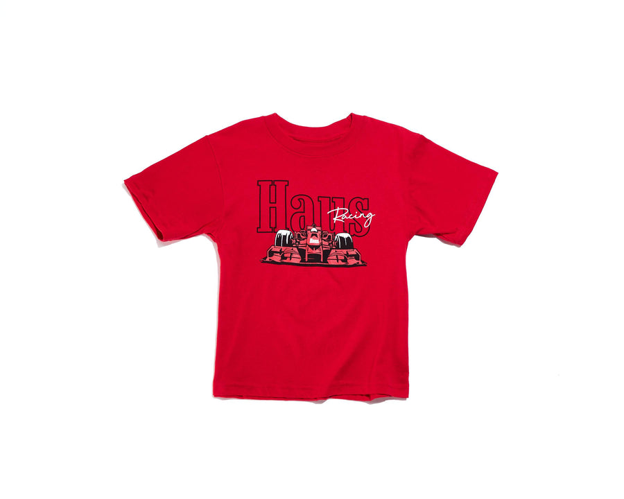 Track Tee (Red) Tops Haus of JR 
