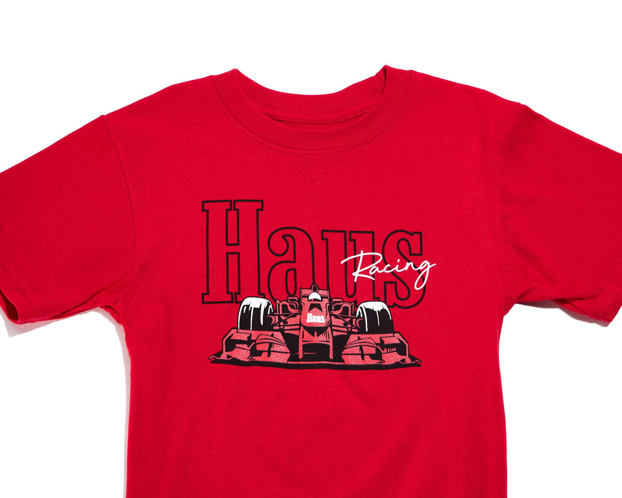 Track Tee (Red) Tops Haus of JR 