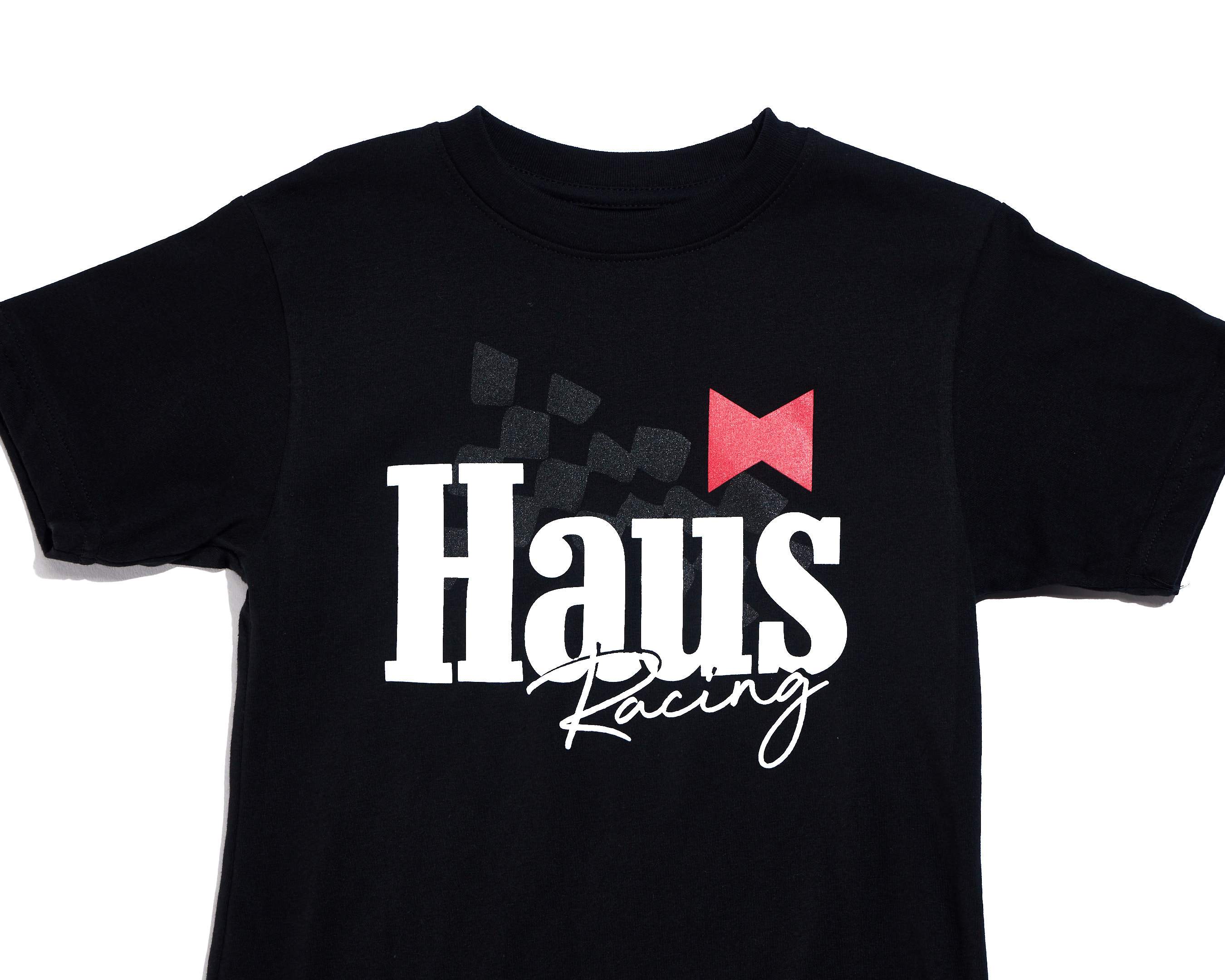 Racing Tee (Black) Tops Haus of JR 