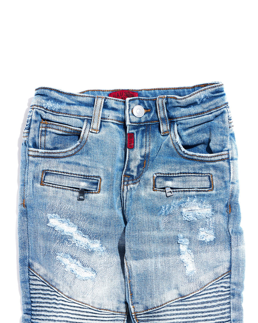 Trevor Biker Denim Bottoms Haus of JR 