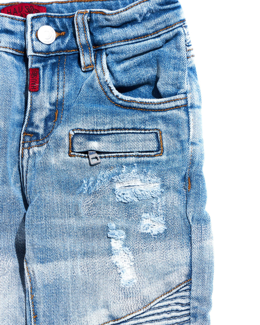 Trevor Biker Denim Bottoms Haus of JR 