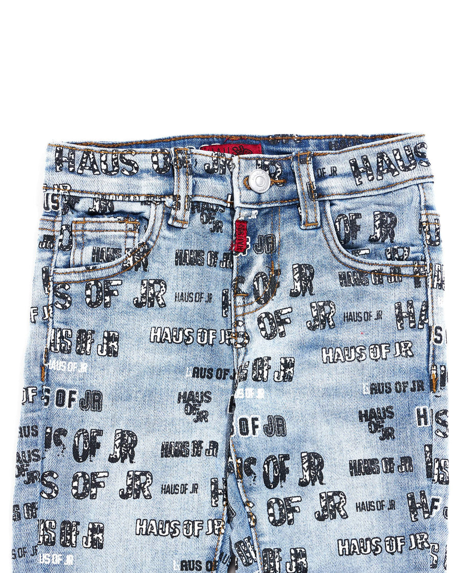 Logo Denim Bottoms Haus of JR 