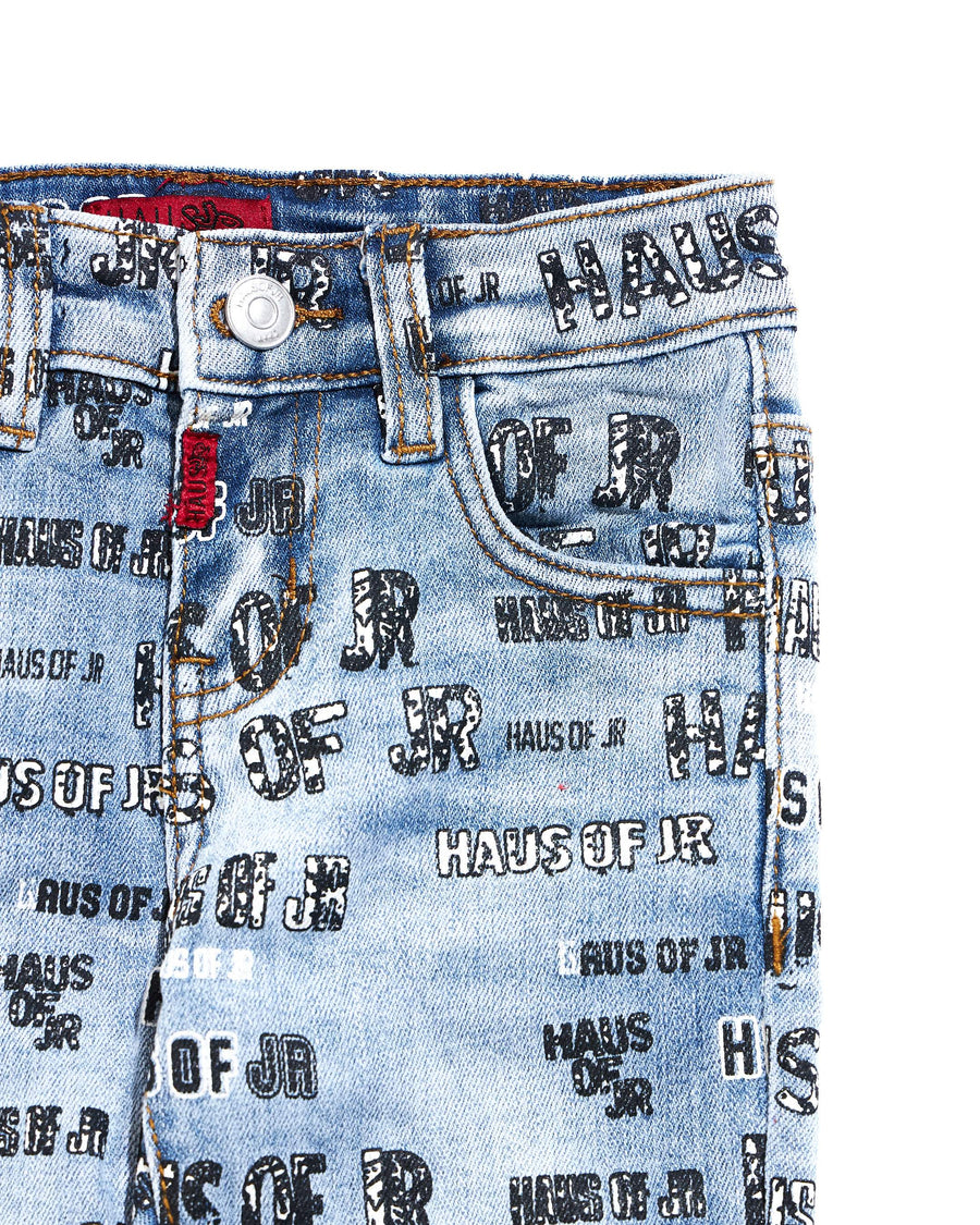 Logo Denim Bottoms Haus of JR 