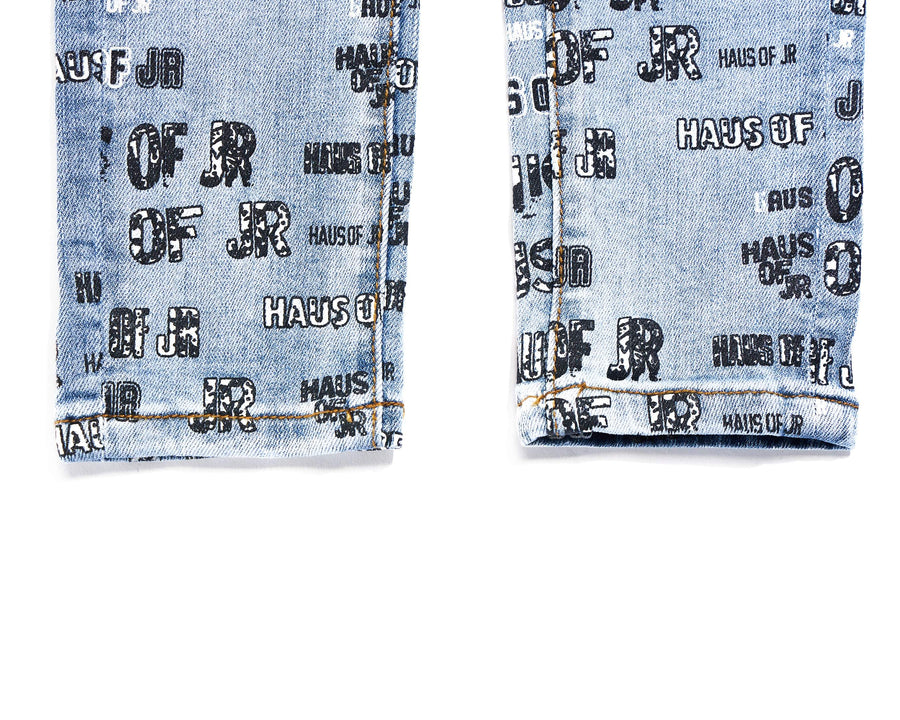 Logo Denim Bottoms Haus of JR 