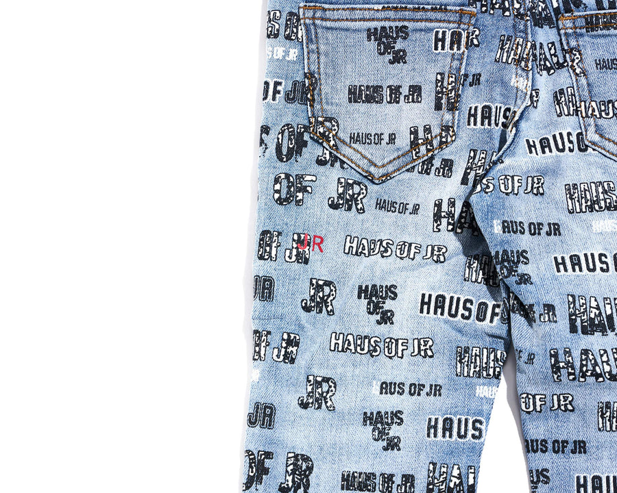 Logo Denim Bottoms Haus of JR 