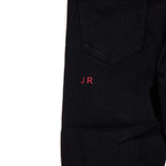 Keanu Denim (Black Patchwork) Bottoms Haus of JR 