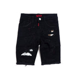 Iris Denim Shorts Bottoms Haus of JR 