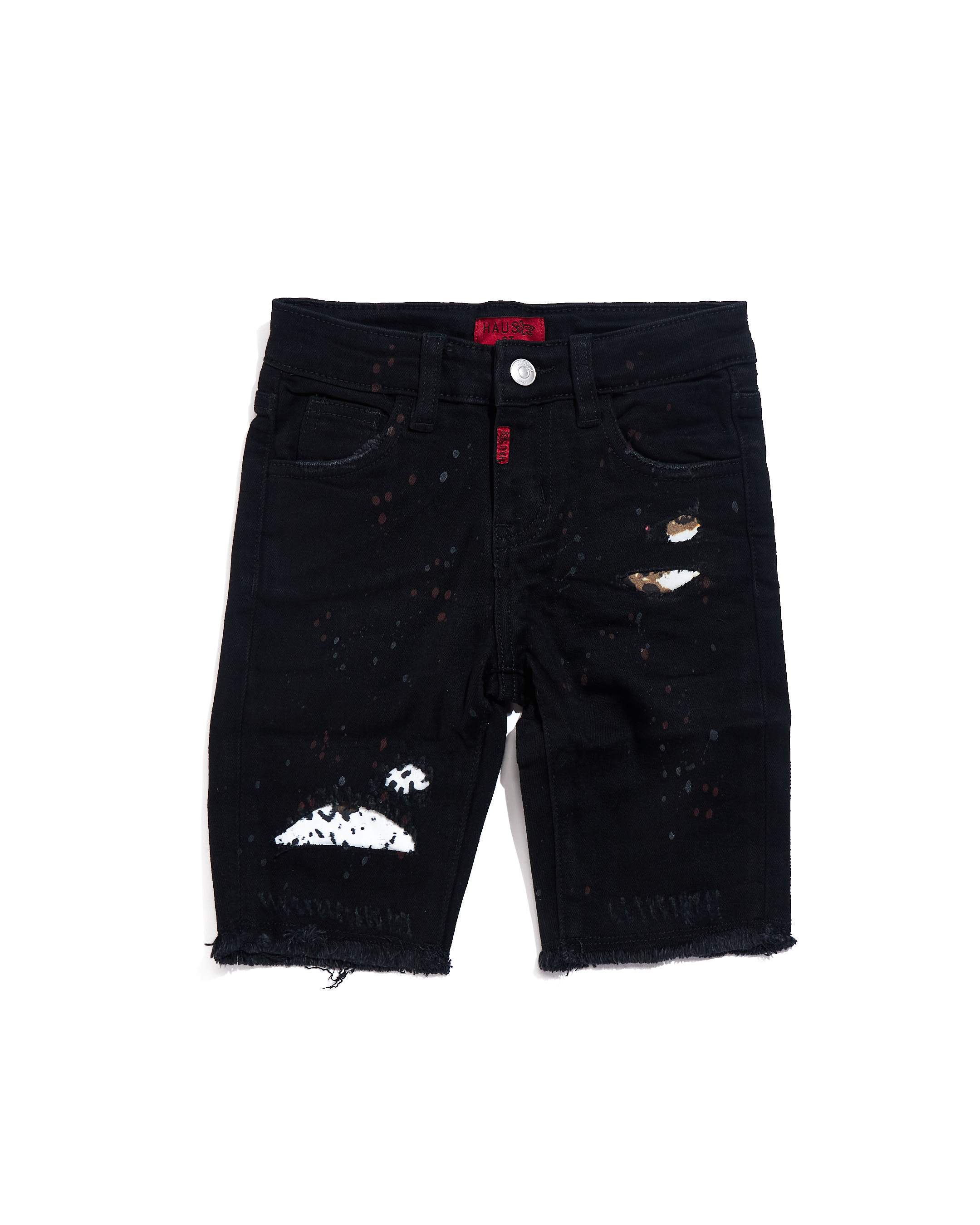 Iris Denim Shorts Bottoms Haus of JR 