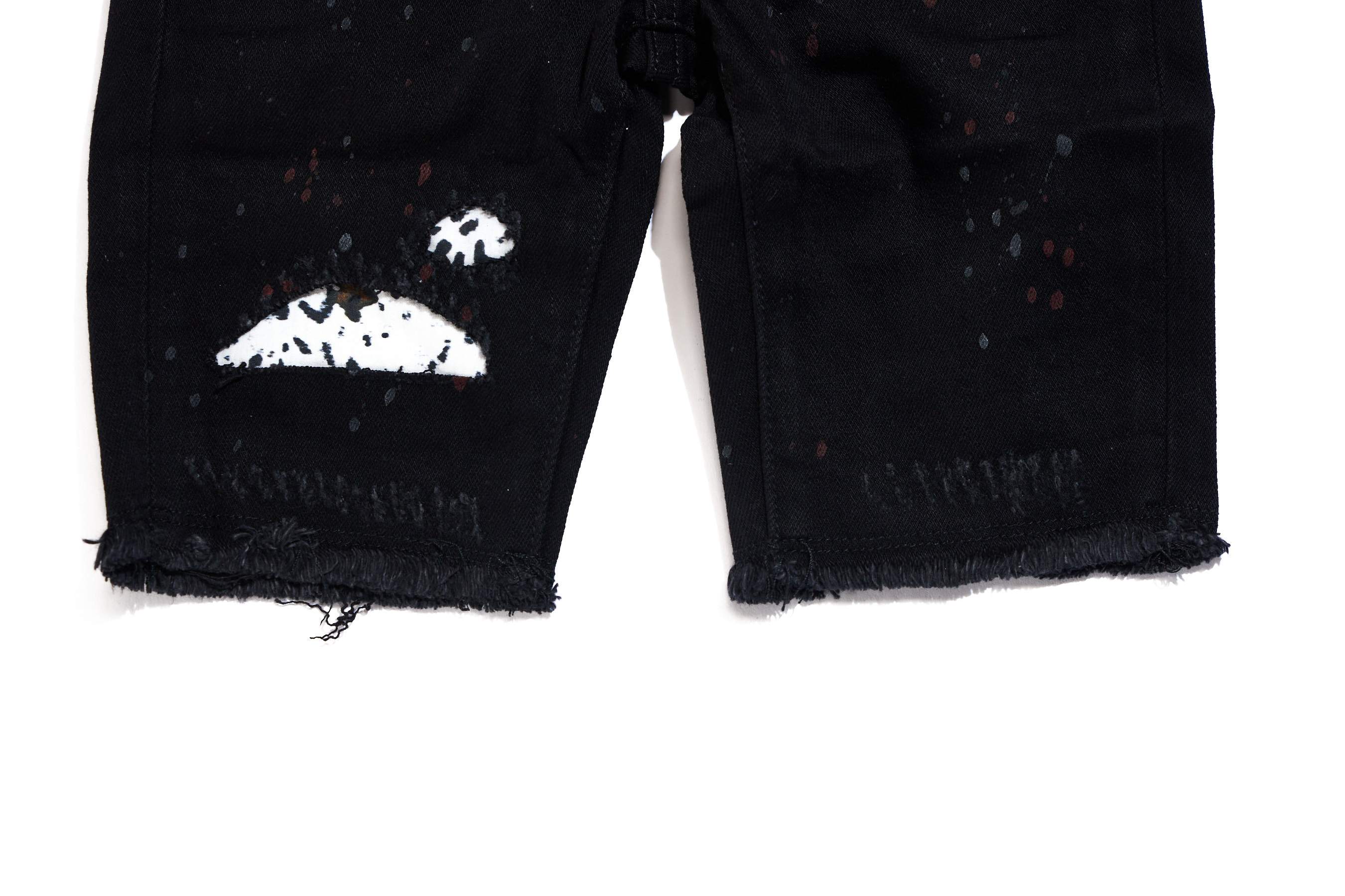 Iris Denim Shorts Bottoms Haus of JR 