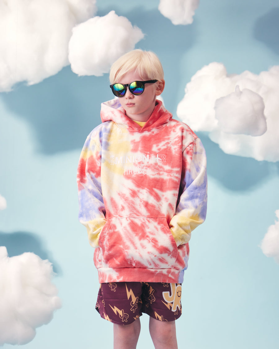 Minion Air Tie Dye Hoodie Tops Haus of JR 