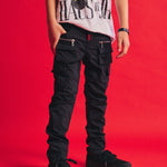 Jordan Cargo Denim Bottoms Haus of JR 