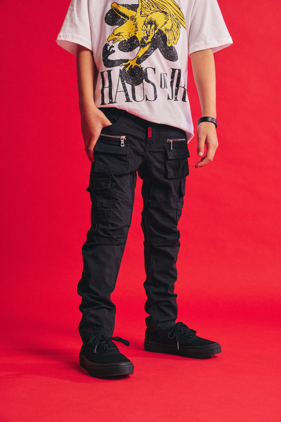 Jordan Cargo Denim Bottoms Haus of JR 