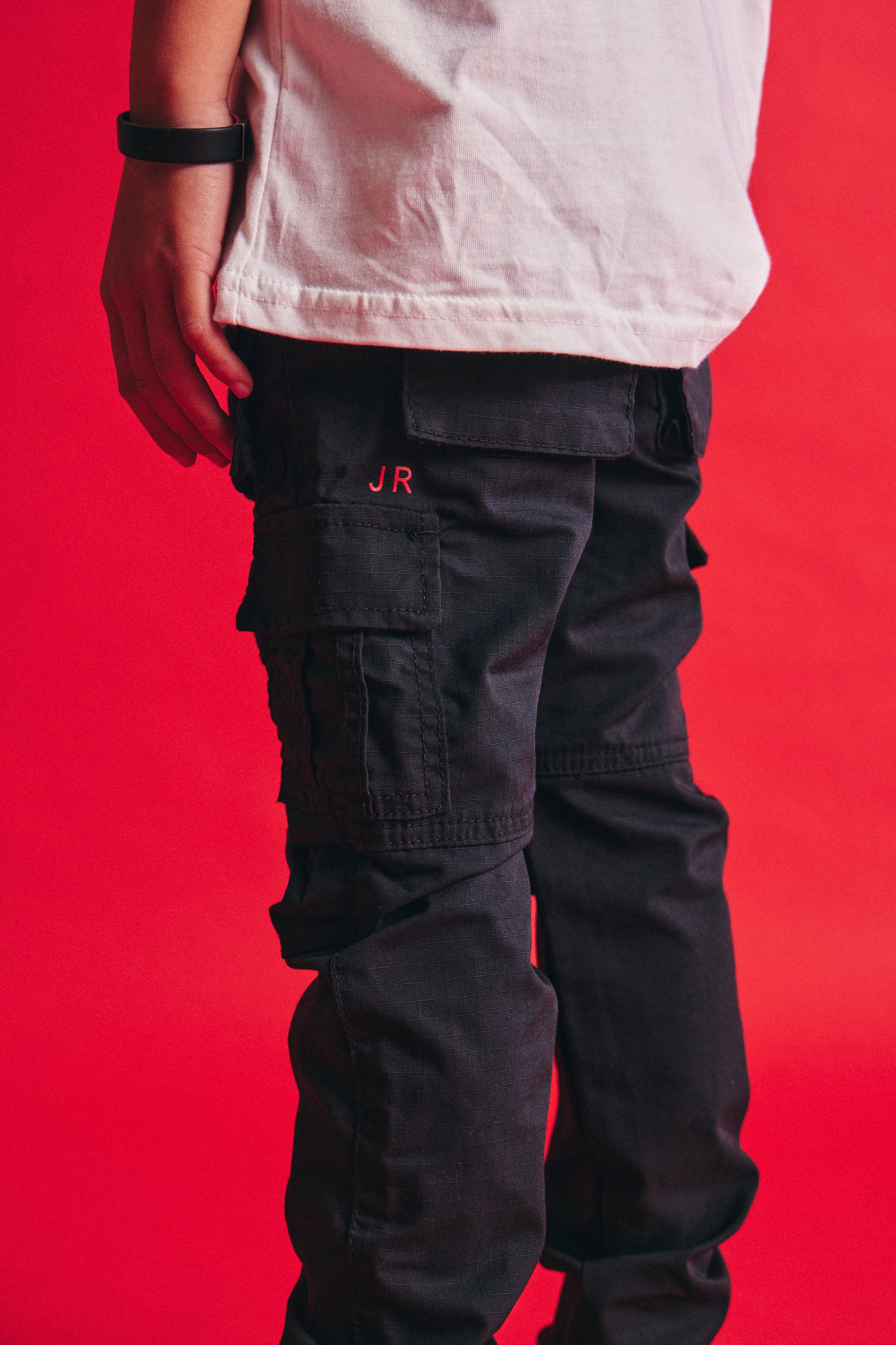 Jordan Cargo Denim Bottoms Haus of JR 