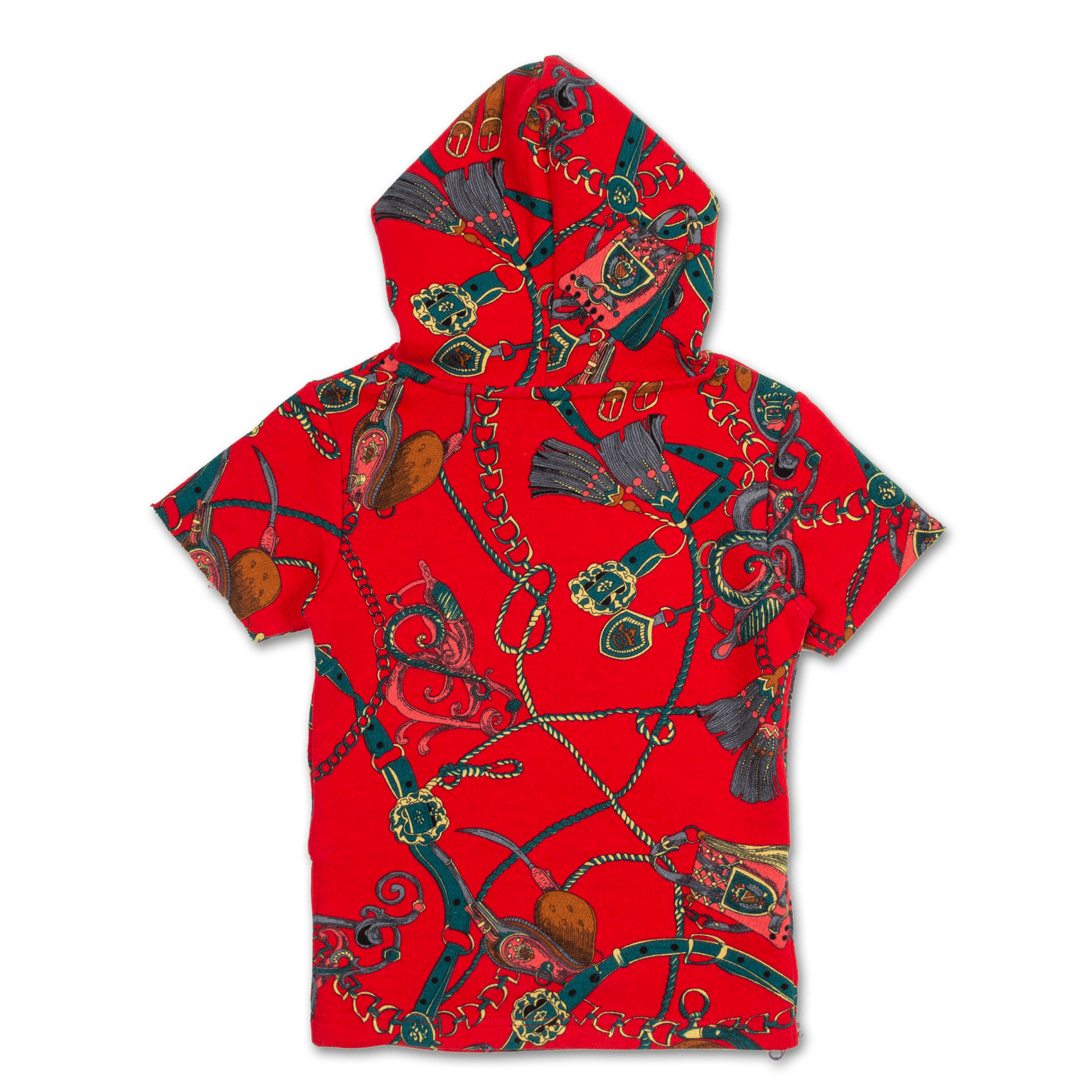 Natica Jordan S/S Hoodie (Red) - Haus of JR