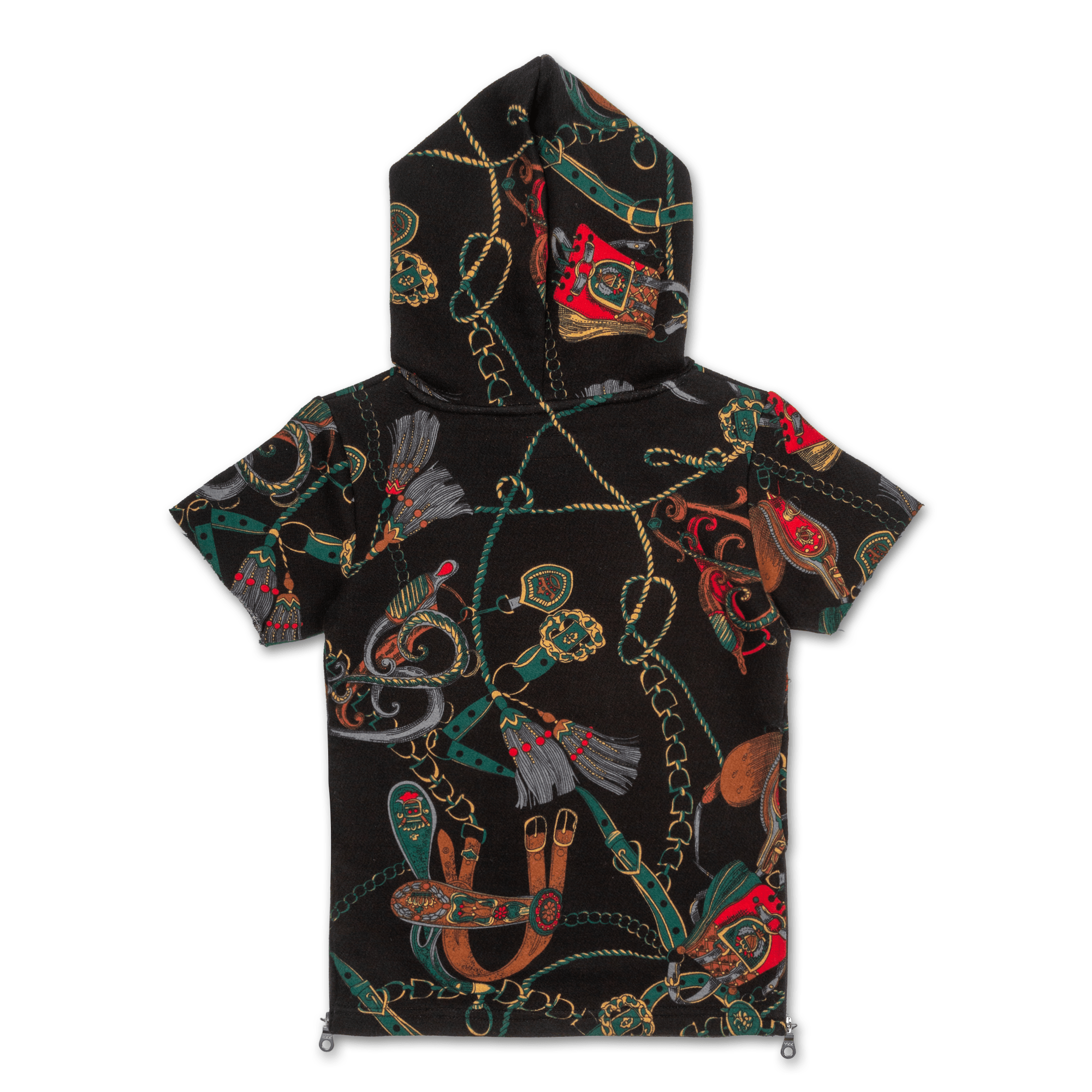 Natica Jordan S/S Hoodie (Black) - Haus of JR