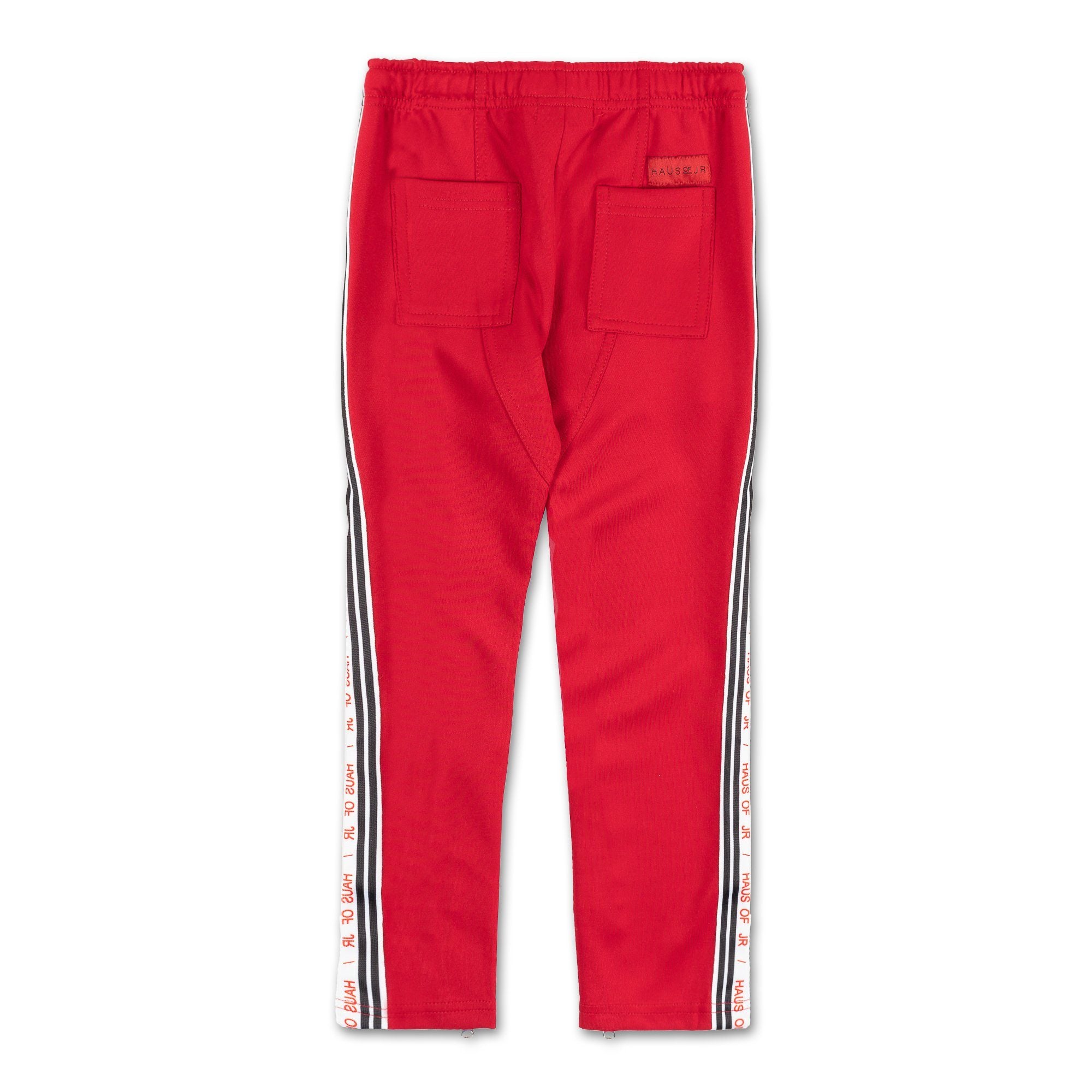 Laurent Track Pant (Red) - Haus of JR