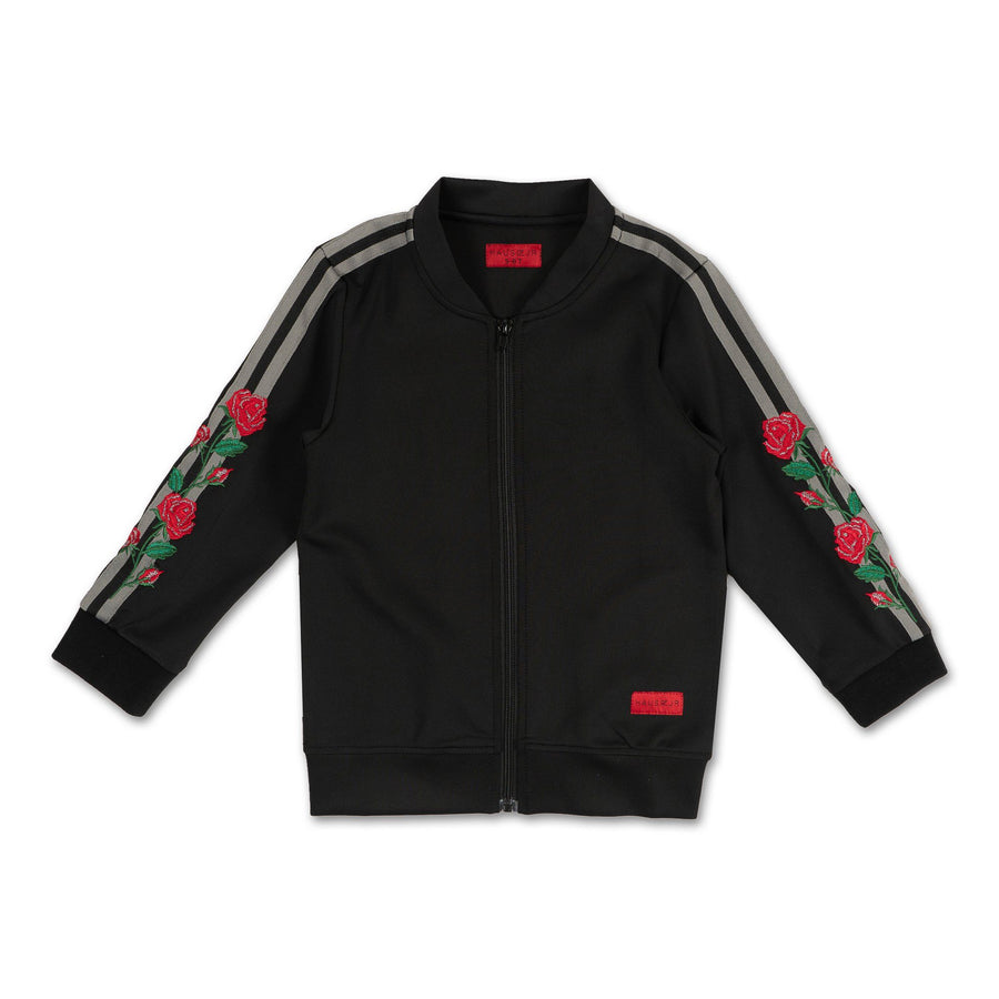 Christian Track Jacket (Black) - Haus of JR