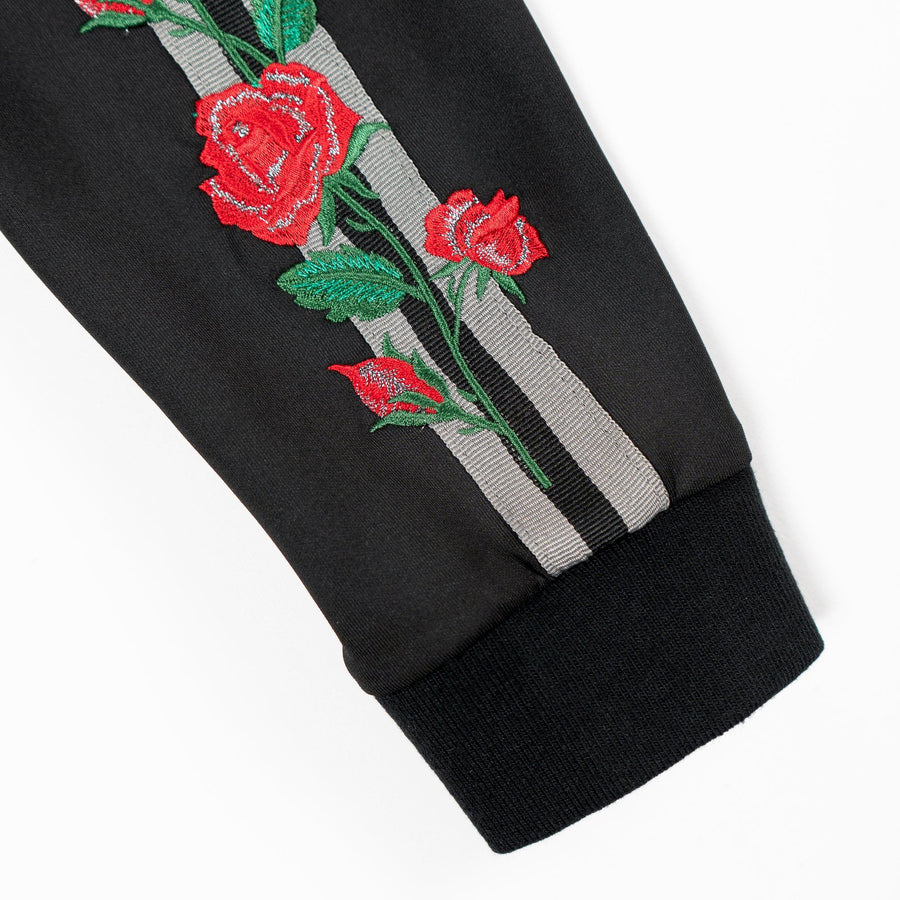 Christian Track Jacket (Black) - Haus of JR