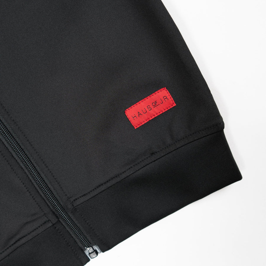 Christian Track Jacket (Black) - Haus of JR