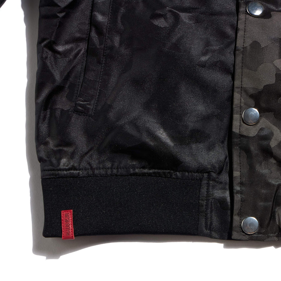 Baylor Camo Varsity Jacket Tops Haus of JR 