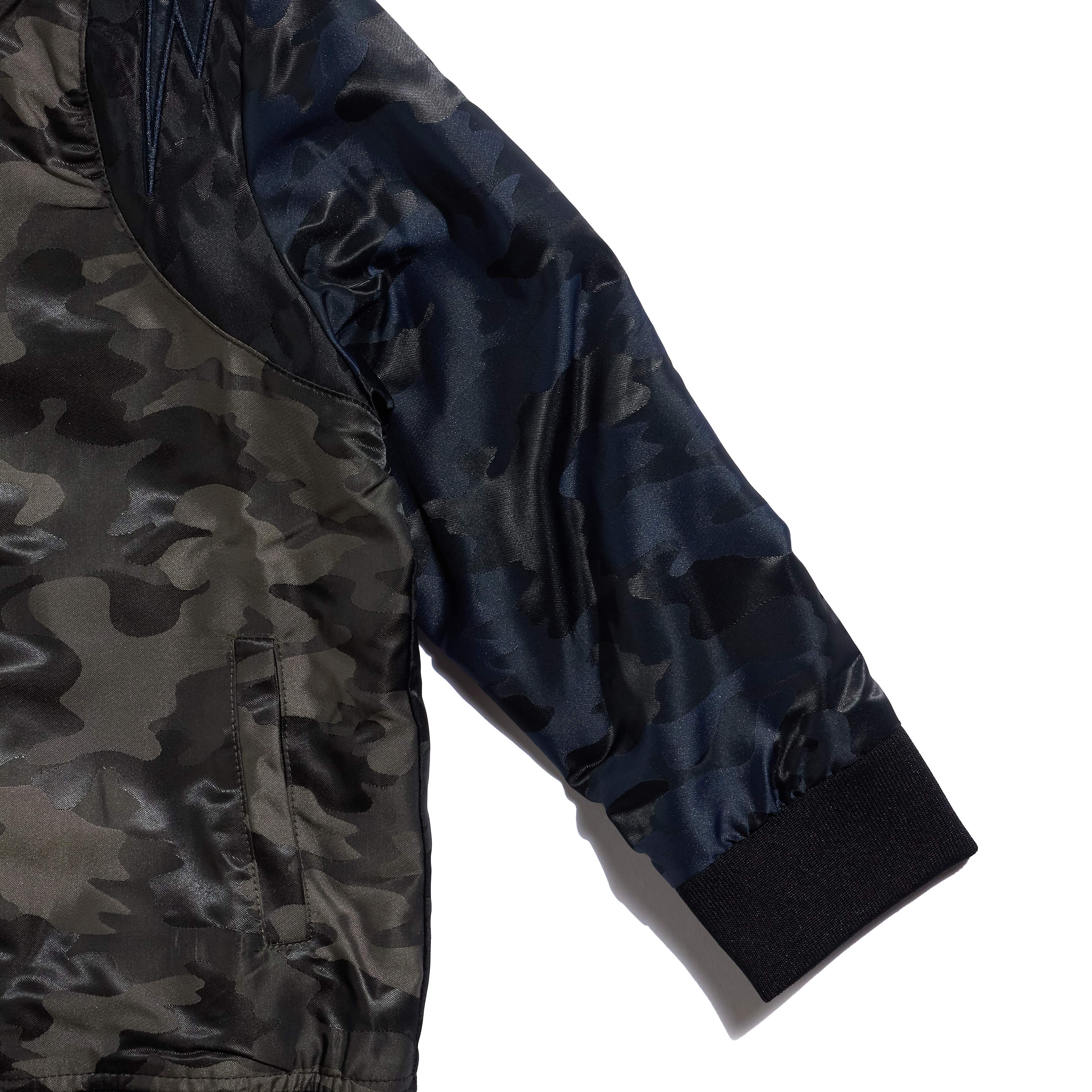 Baylor Camo Varsity Jacket Tops Haus of JR 