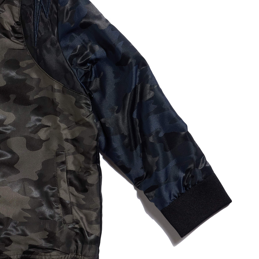 Baylor Camo Varsity Jacket Tops Haus of JR 