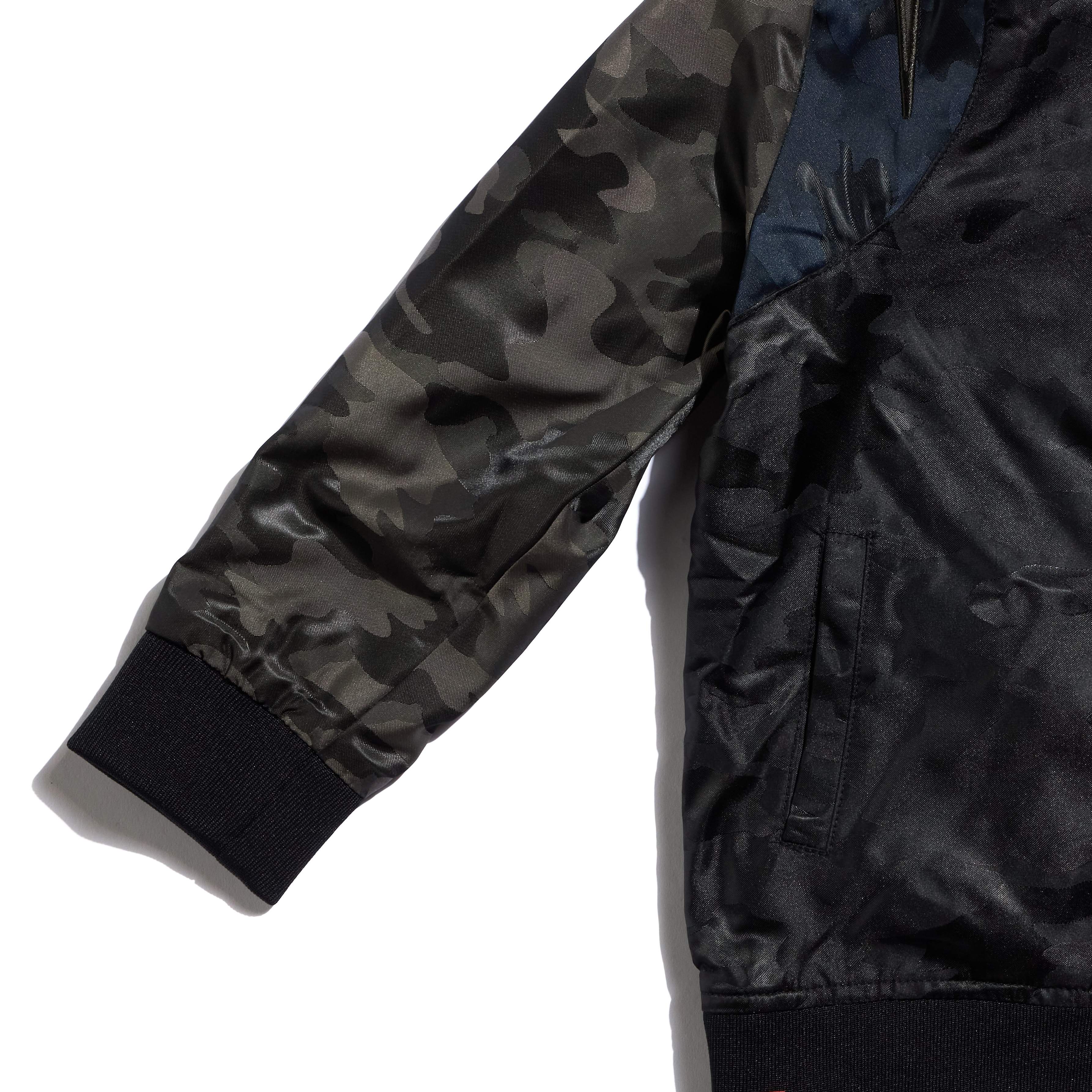 Baylor Camo Varsity Jacket Tops Haus of JR 