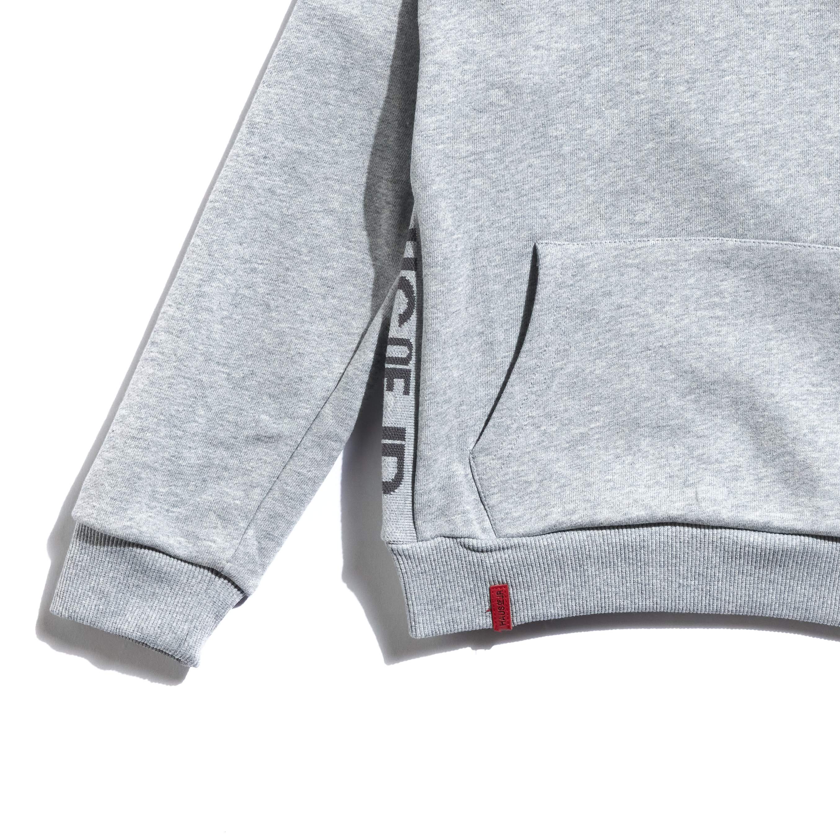 Allen Staple Hoodie (Grey) Tops Haus of JR 