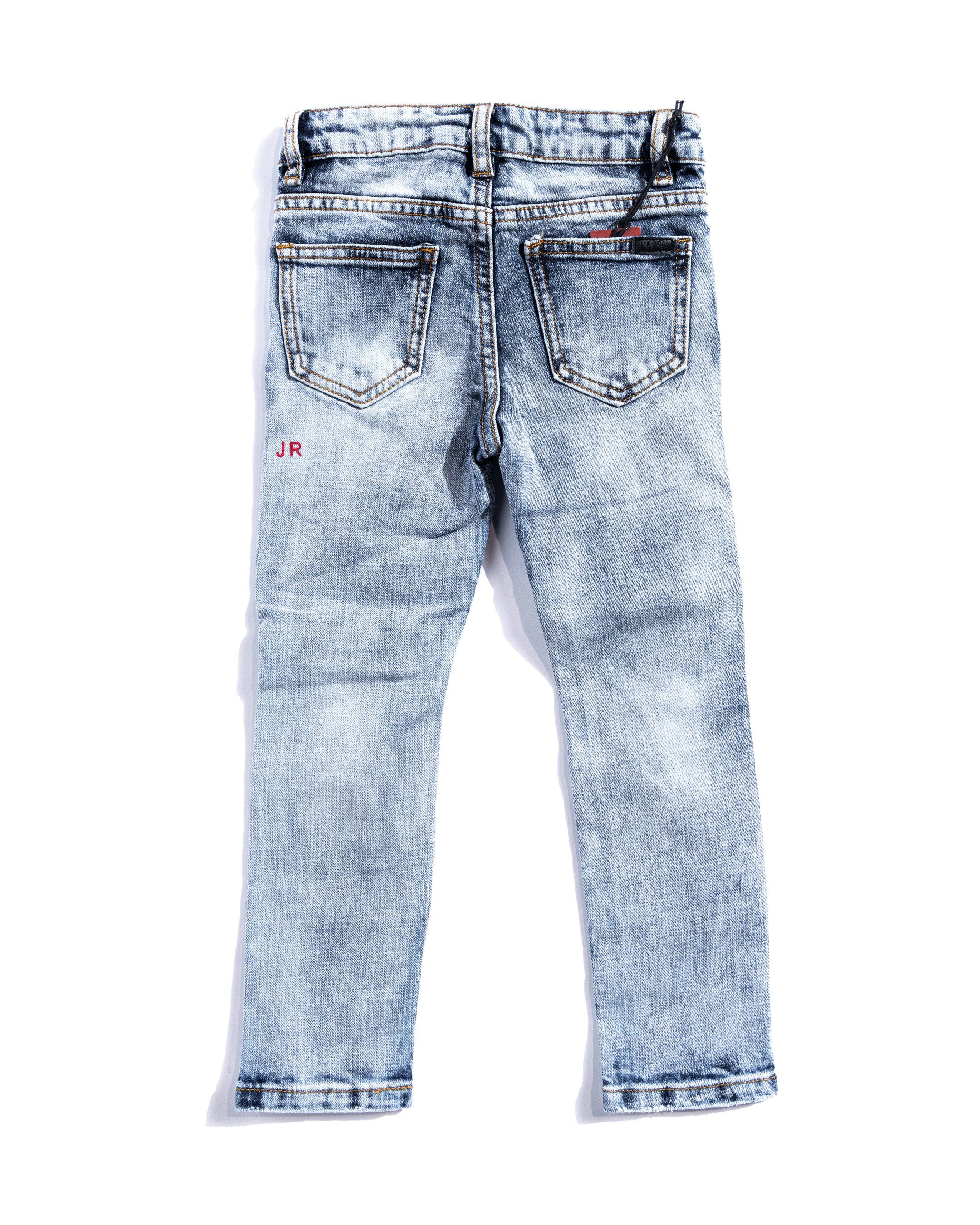 Looney Fam Denim (Blue) Bottoms Haus of JR 