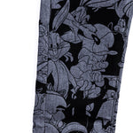 Looney Allover Denim (Black) Bottoms Haus of JR 