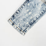 Dimitri Double Biker Denim (Indigo Acid Wash) - Haus of JR