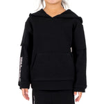 Franklin Inset Hoodie (Black) - Haus of JR