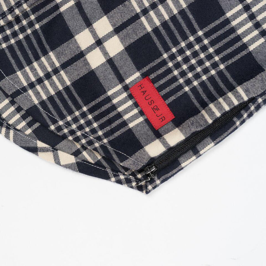 George Hooded Flannel (Creme) - Haus of JR