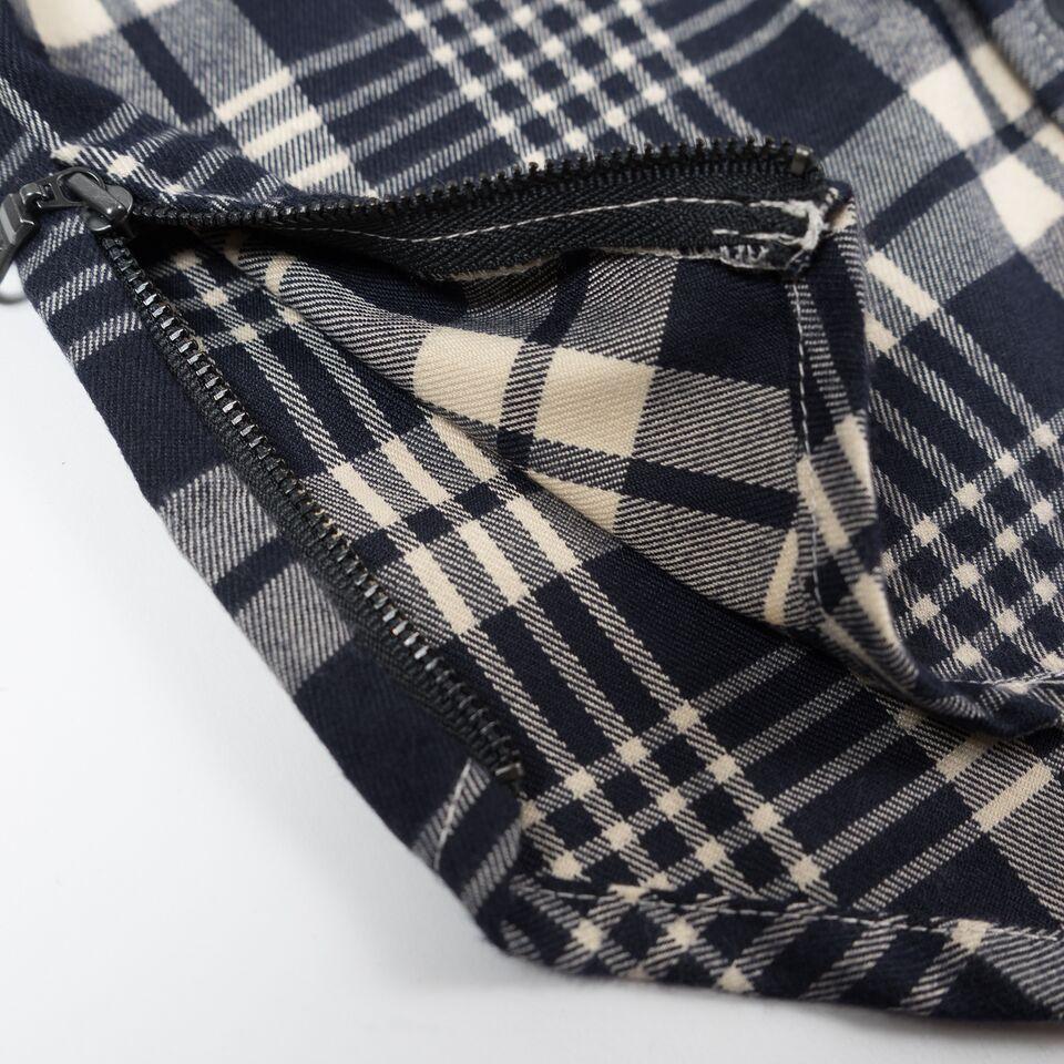 George Hooded Flannel (Creme) - Haus of JR