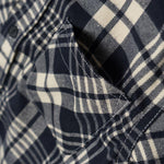 George Hooded Flannel (Creme) - Haus of JR