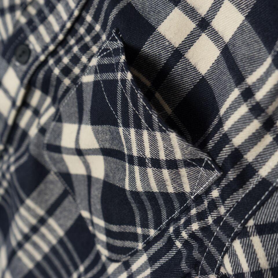 George Hooded Flannel (Creme) - Haus of JR