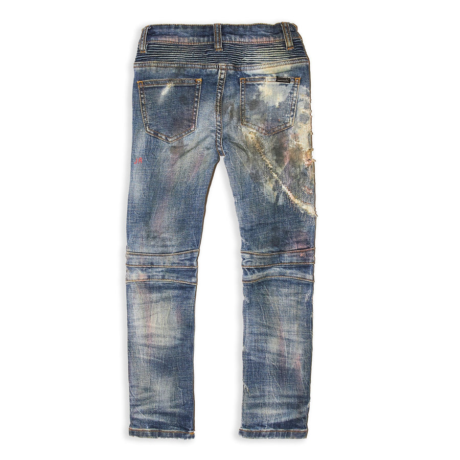 Basquiat Biker Denim - Haus of JR
