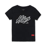 Haus Script Tee (Black) - Haus of JR