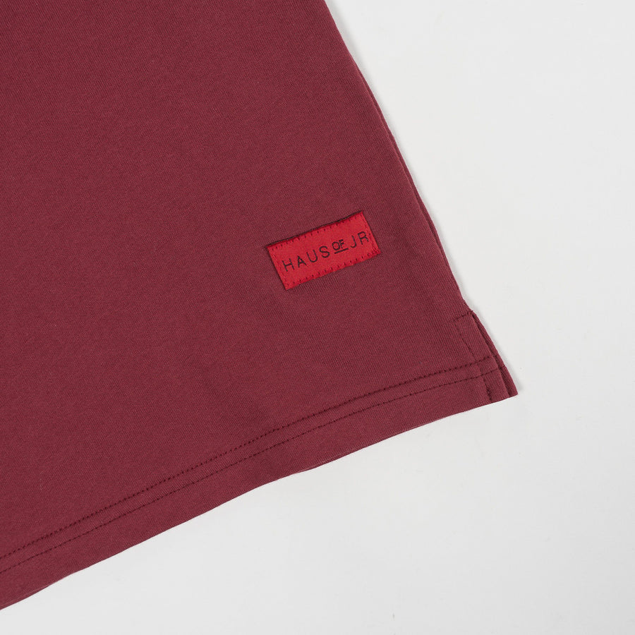 Hedi Tee (Burgandy) - Haus of JR